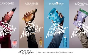 L’Oréal launches its biggest refillable beauty campaign